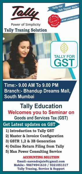 Tally GST SERVICE PROVIDER