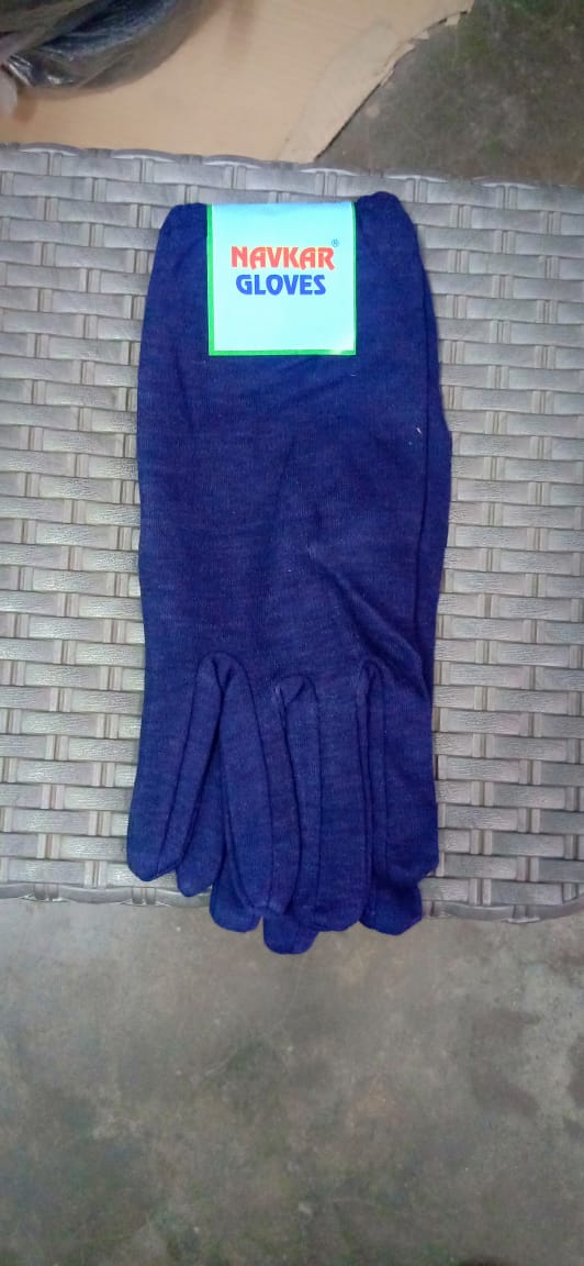 cotton hosiery gloves  (mfg.)